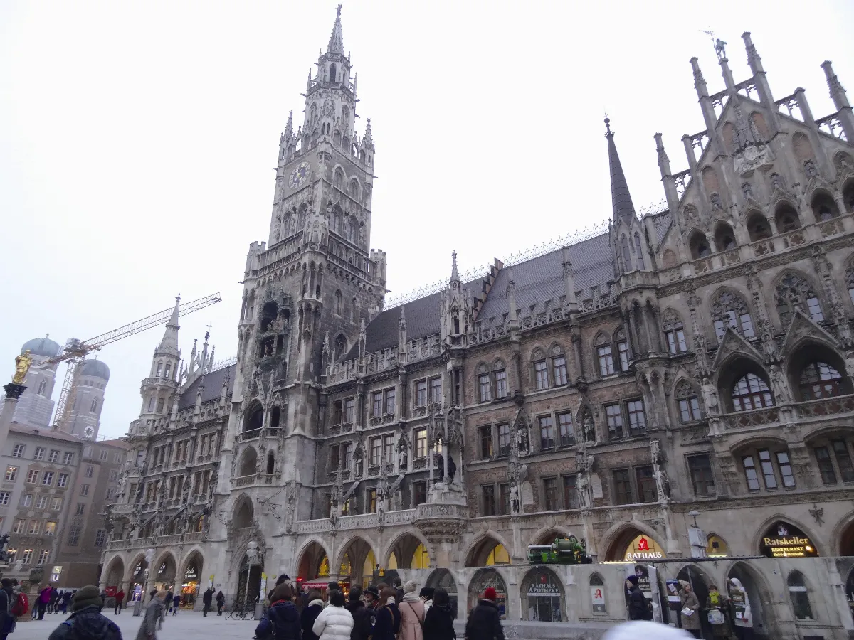 印象旅人 德國慕尼黑尖塔天際線