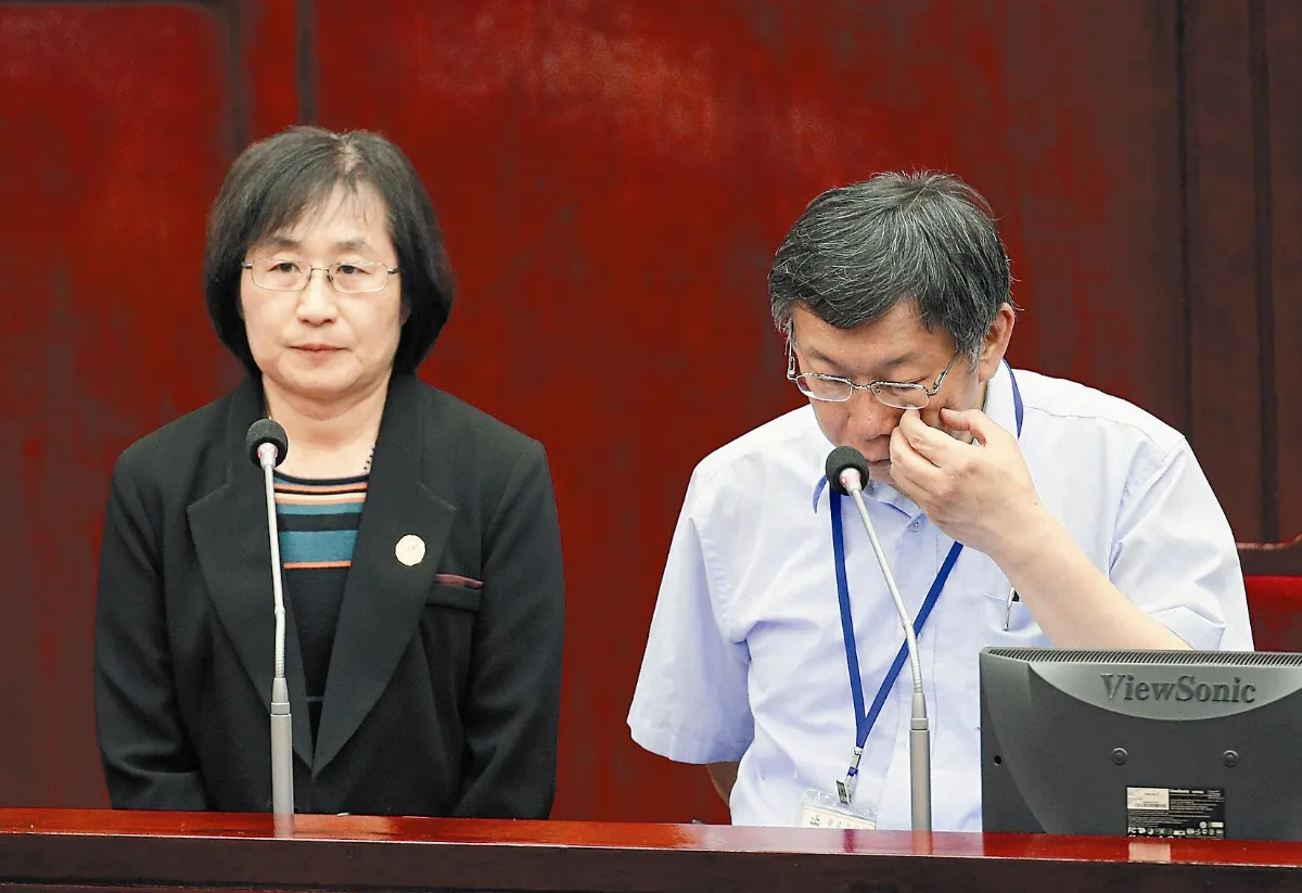 柯市府又走人 為政策負責 鍾慧諭請辭獲准