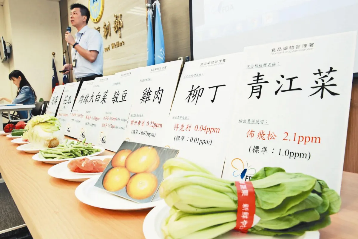 5國小營養午餐 超標農藥吃下肚