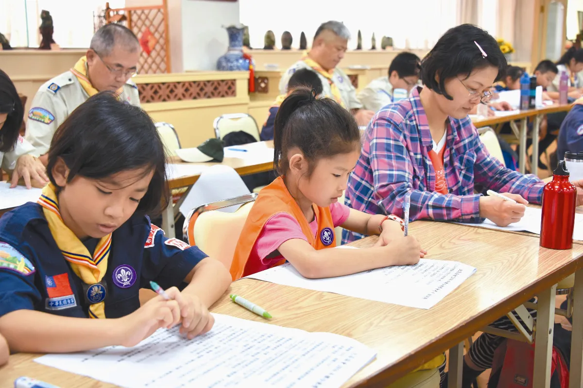 北區佛學會考 2千信眾精進行