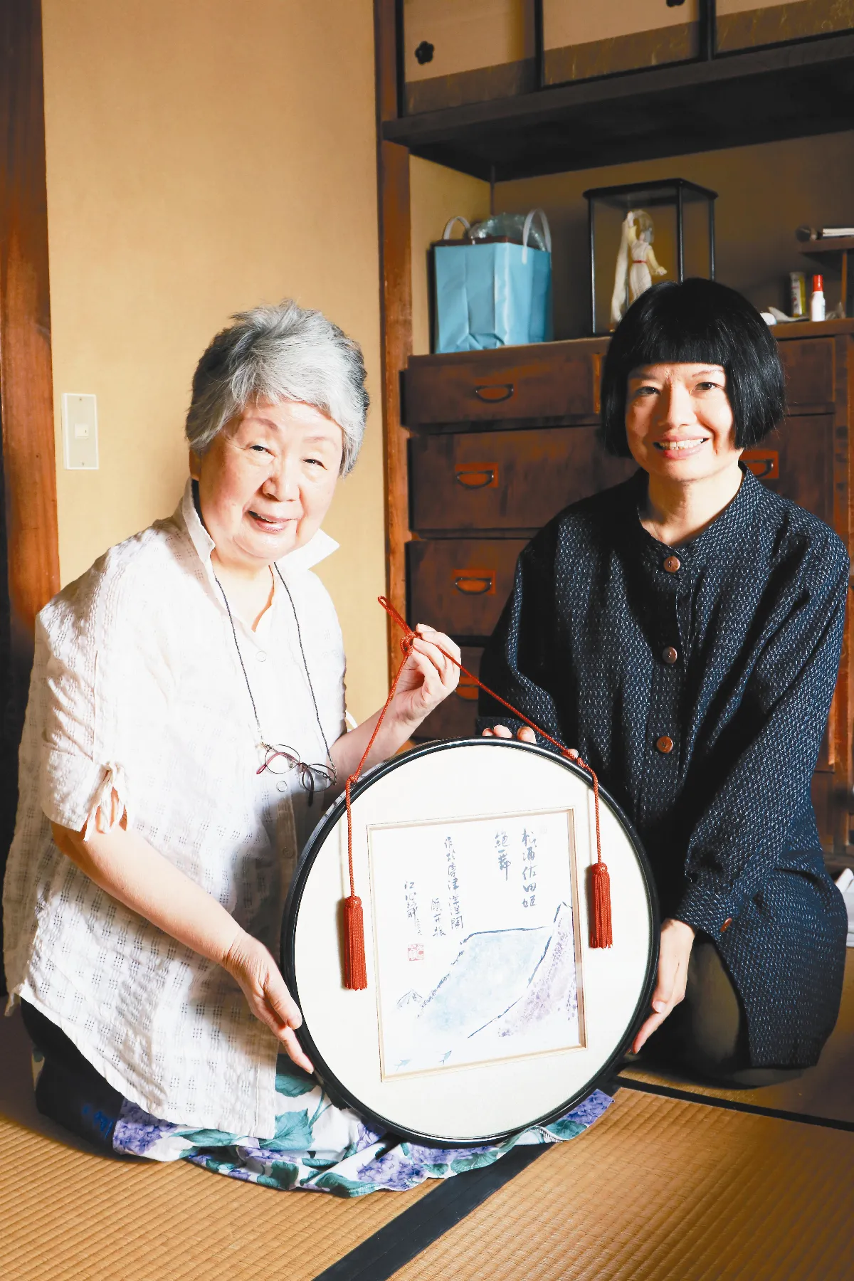 夜懸明鏡青天上 洋洋閣的領布振