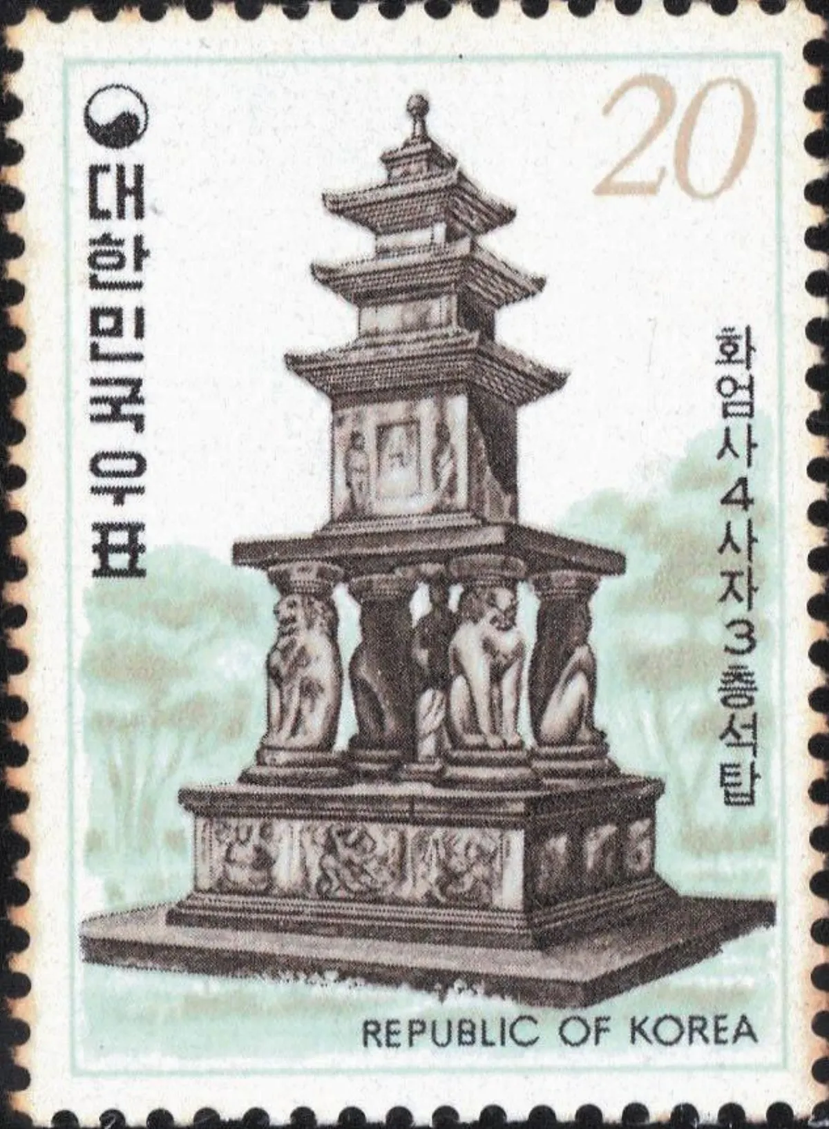 【看郵票認識世界遺蹟】 朝鮮半島 新羅佛教遺跡（上）