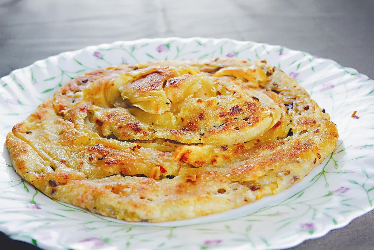 藍山炊煙 意外的美味 枸杞牛蒡抓餅