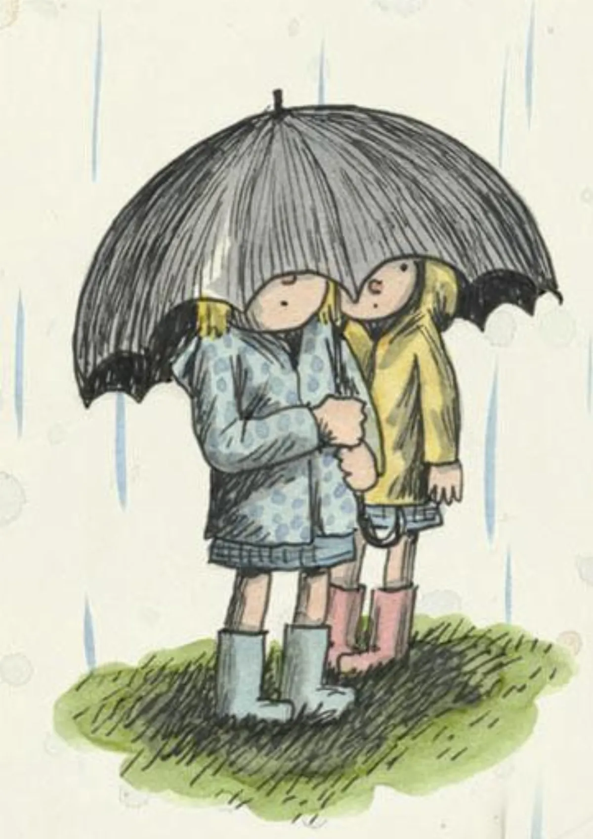親子共讀 下雨天， 真的很棒！