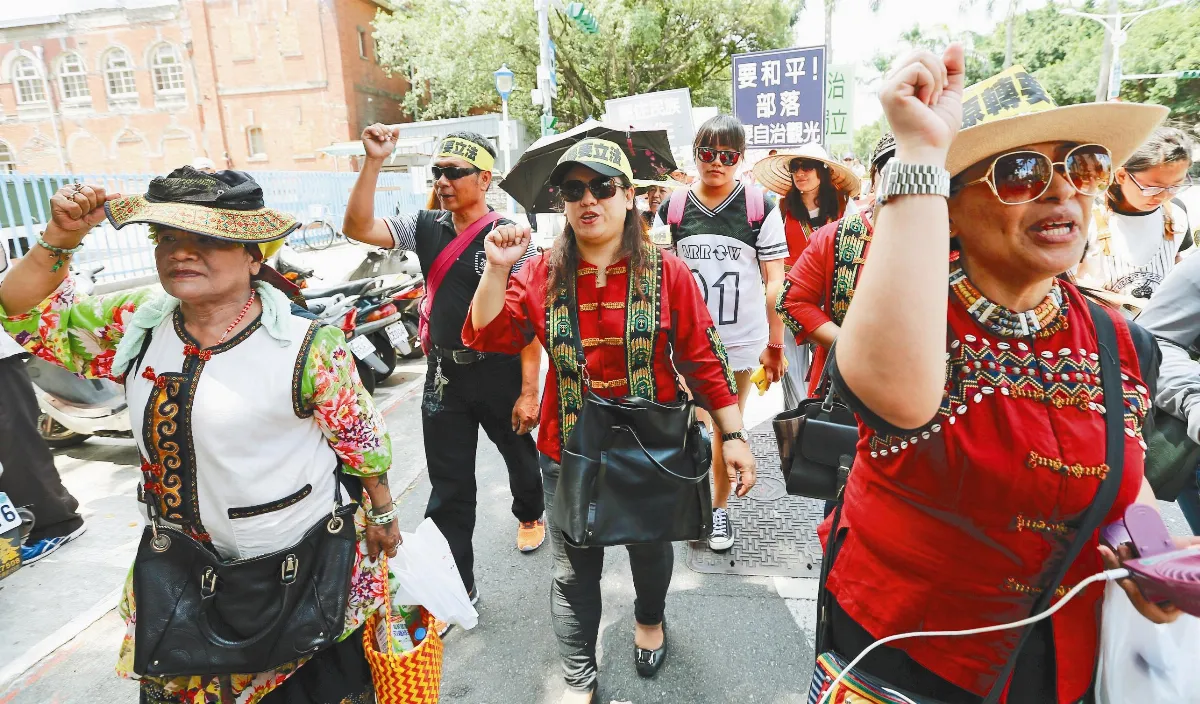 原民上凱道 爭轉型正義
