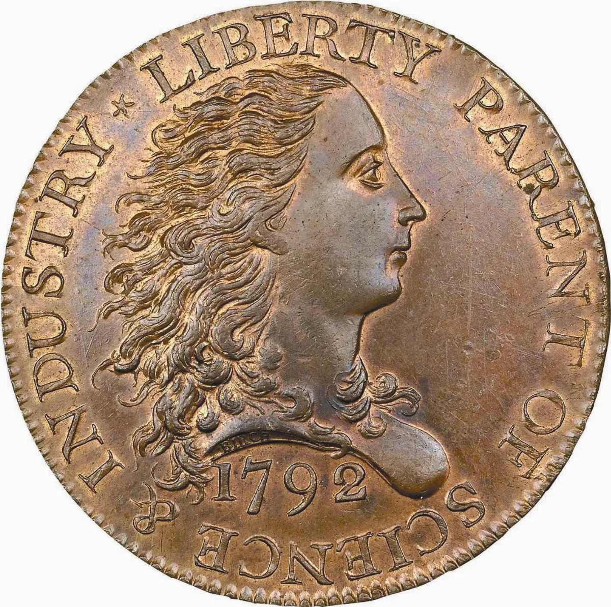 1792年1美分 現值50萬美元