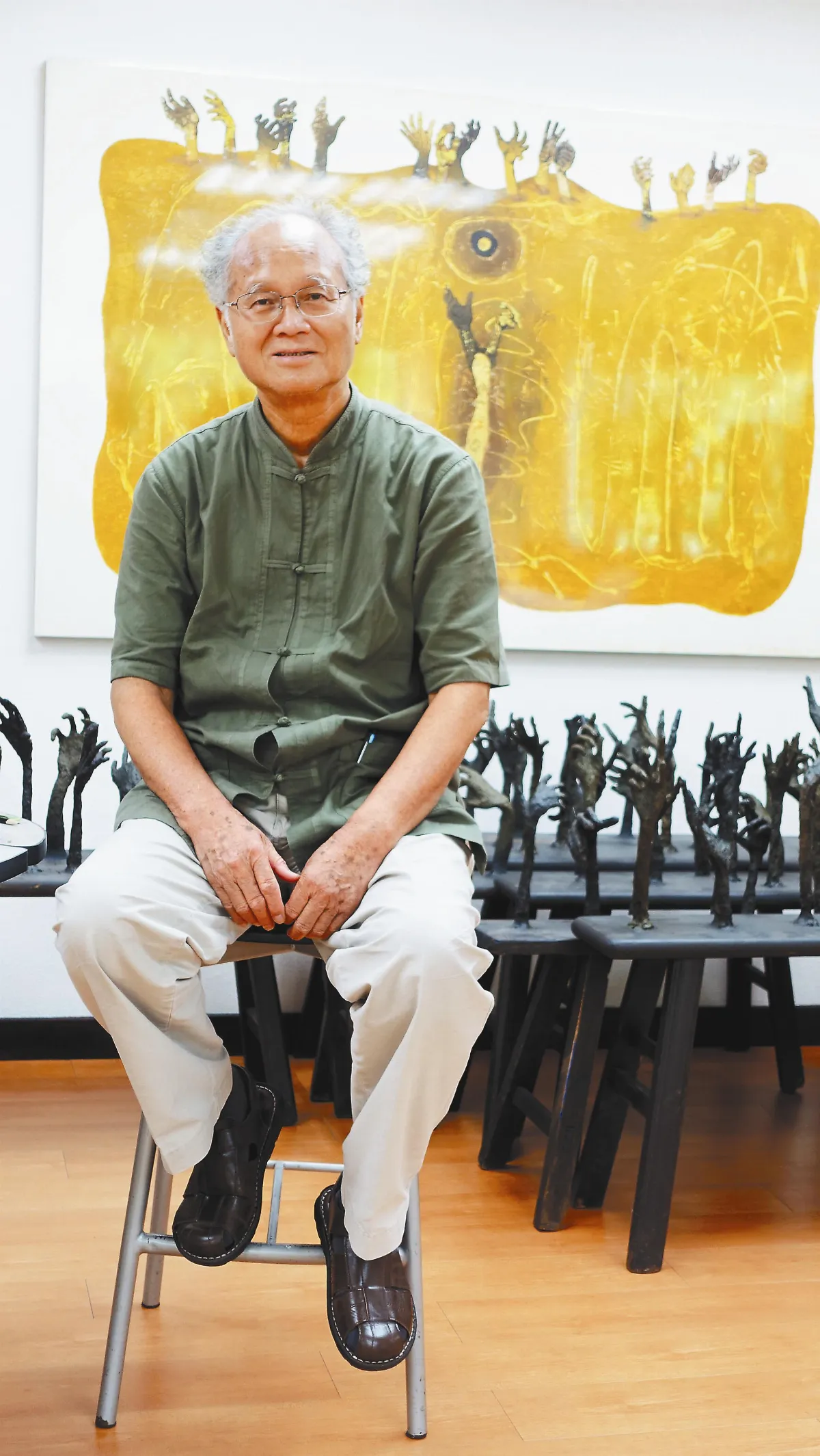 台灣版畫之父 廖修平 刻畫寶島風情 傳承藝道薪火