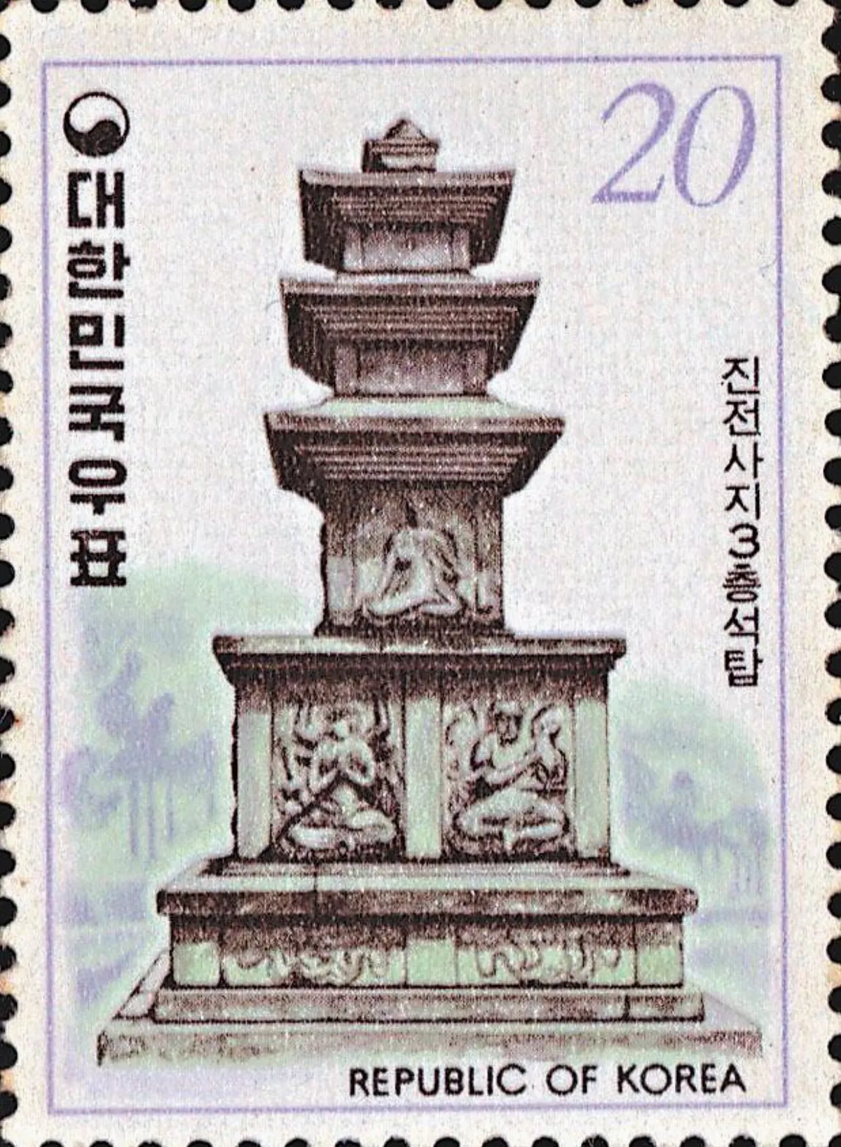 【看郵票認識世界遺蹟】 朝鮮半島新羅佛教遺跡（下）