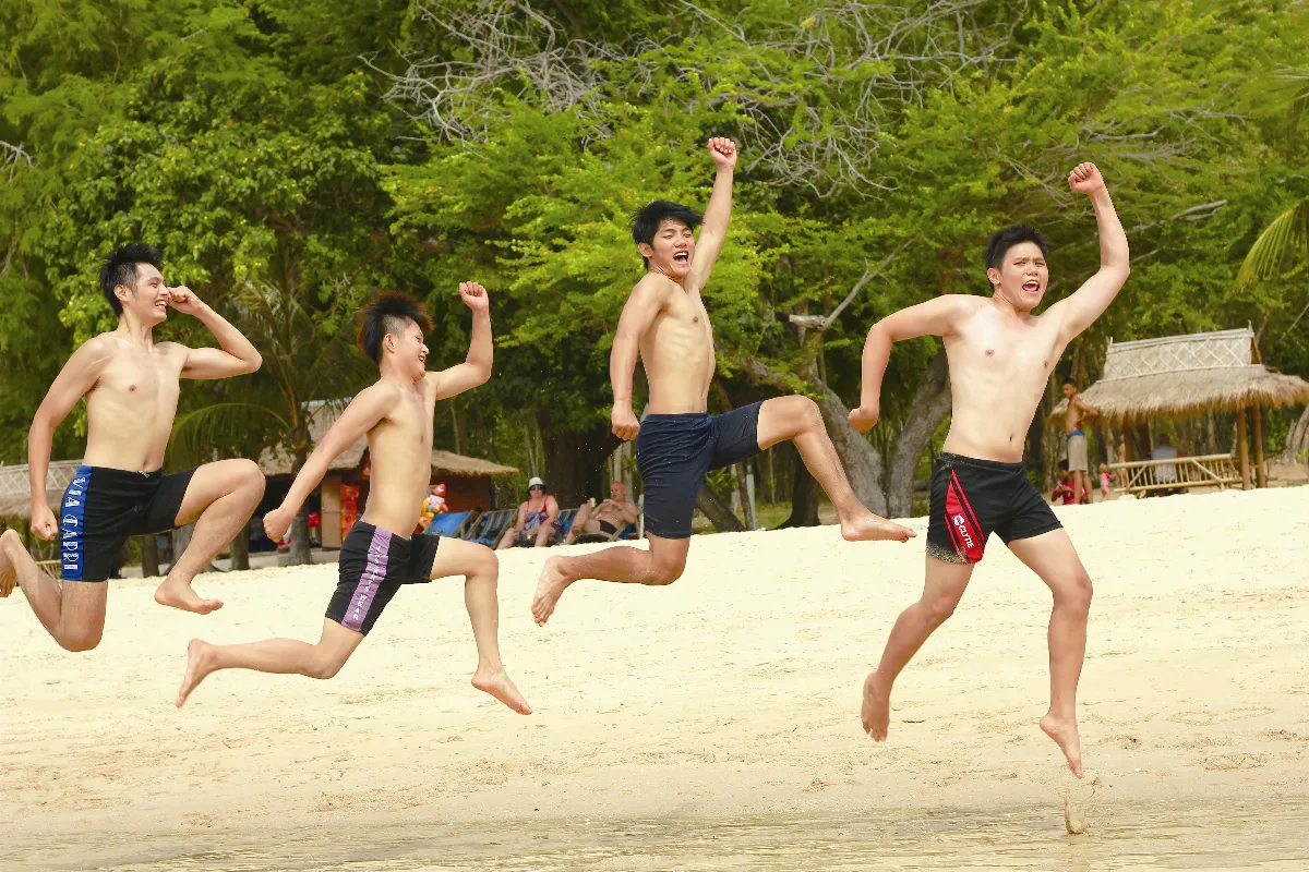 生活快門  青春歡笑四連拍