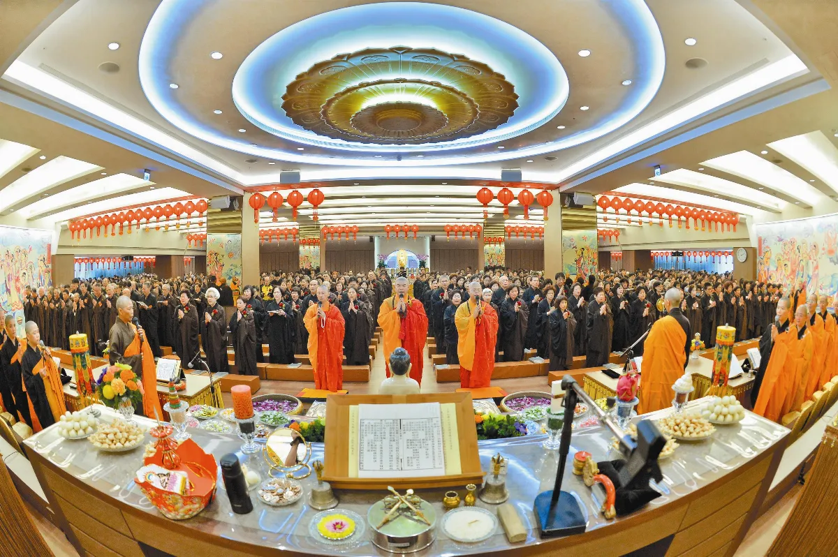 供僧道糧總回向 萬眾祈福消災