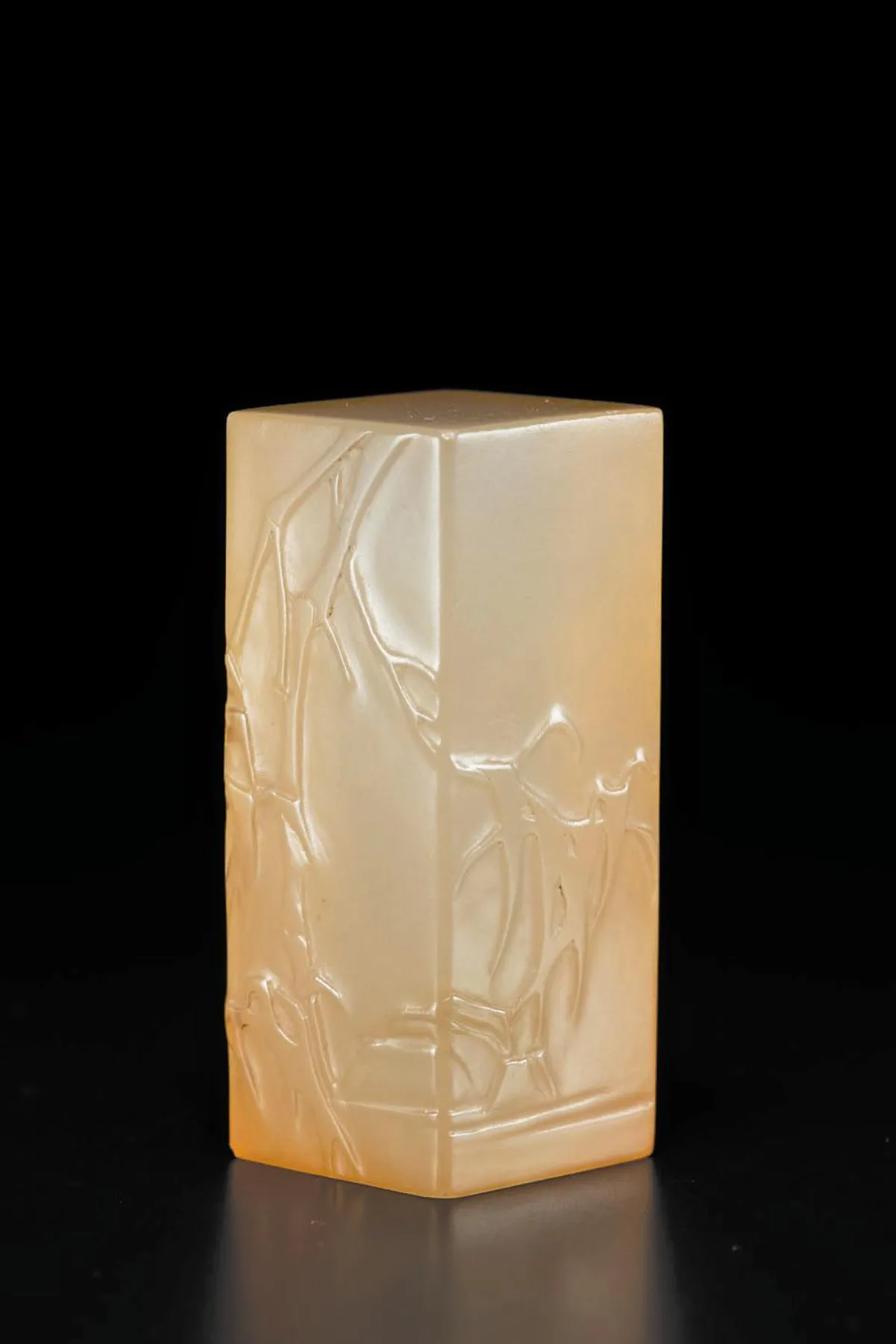 【清卿薄意】勁竹薄意方章