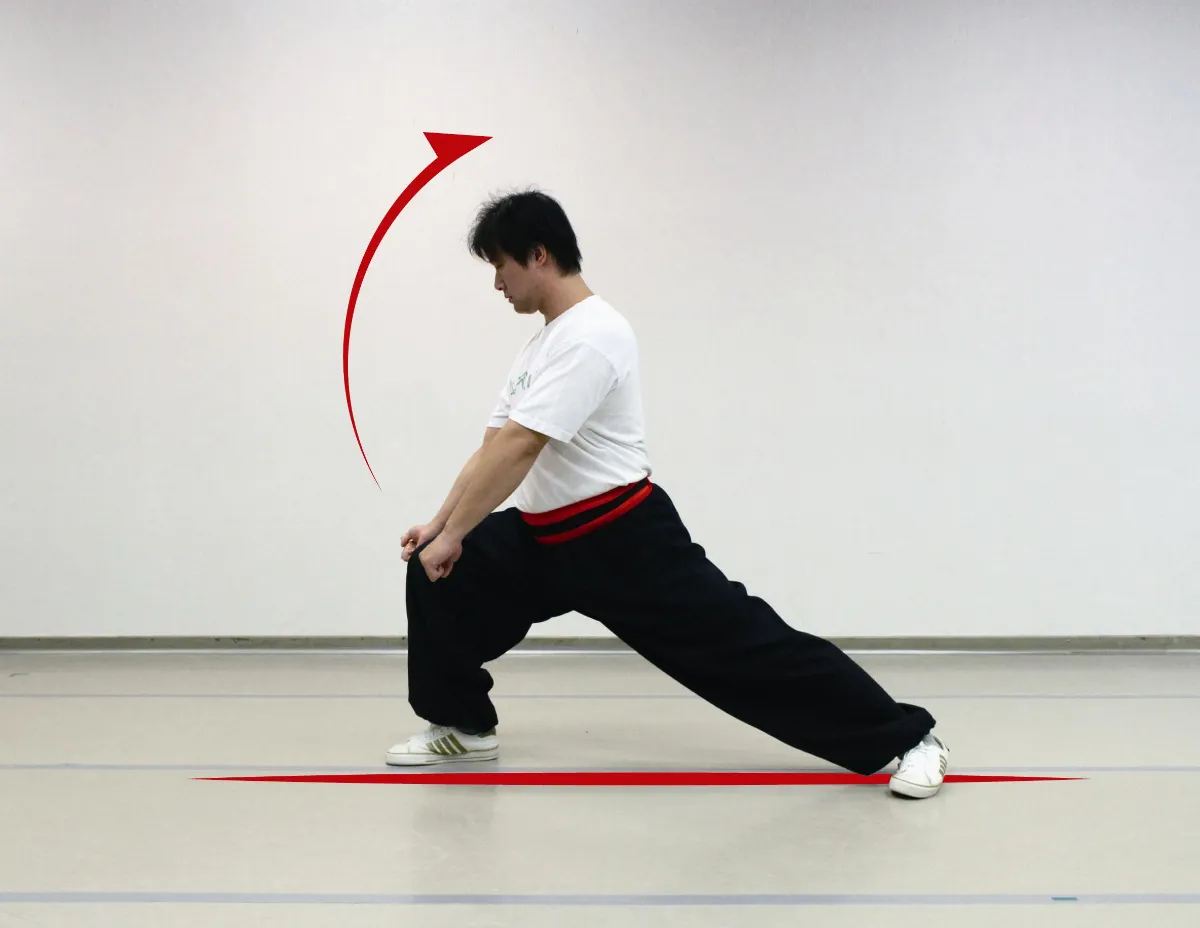 練 身 也練心 拗步劈捶  體會運轉力量