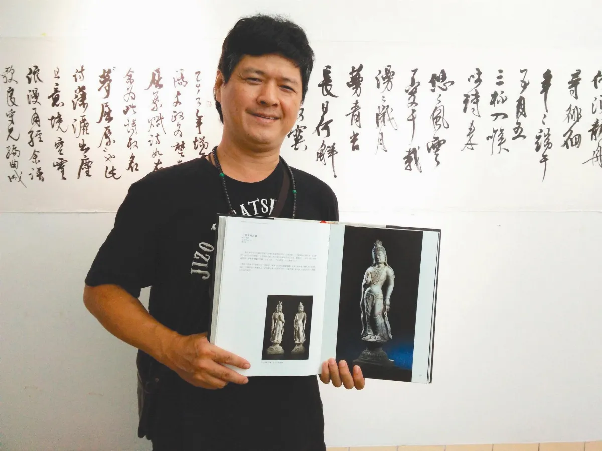 不做廣告老闆 蔡奇勳引人入佛世界