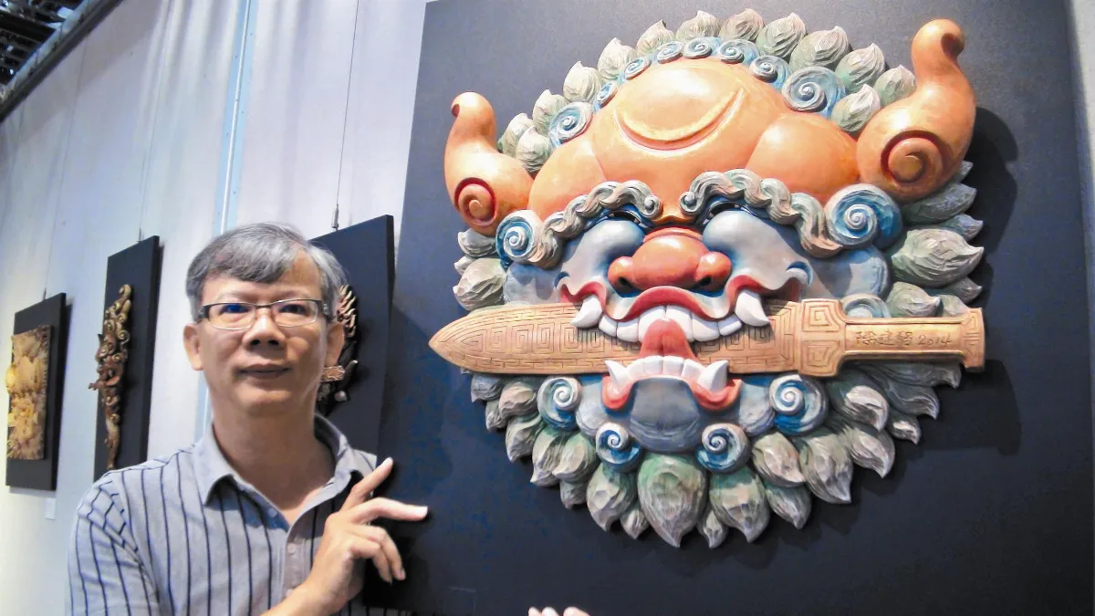 彎眼含笑 陳建智劍獅超萌