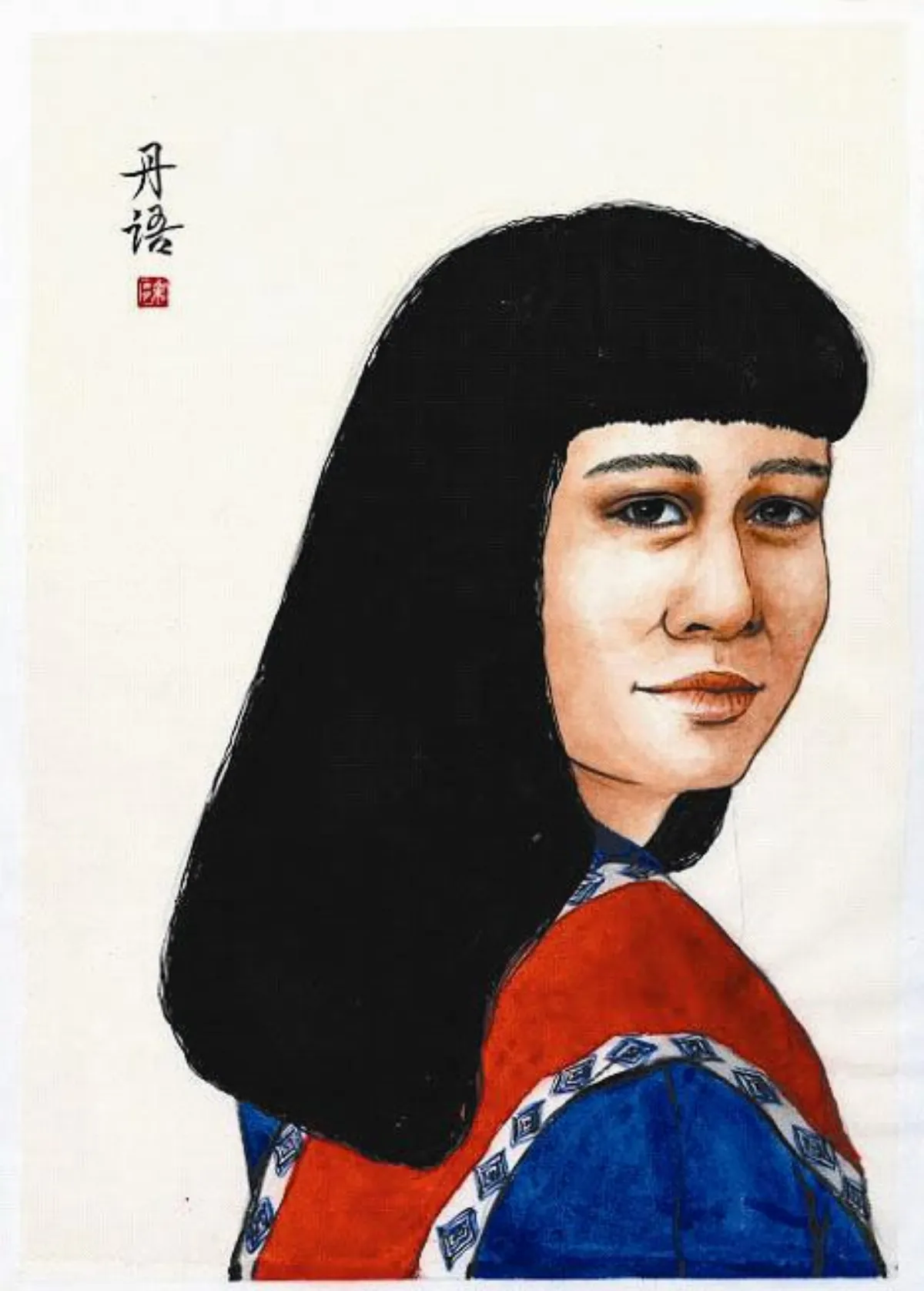 山與海的容顏 前往祭典的阿姨