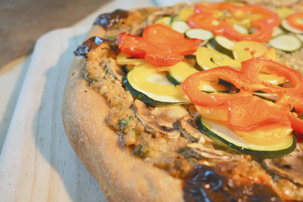 藍山炊煙 豆泥香料披薩