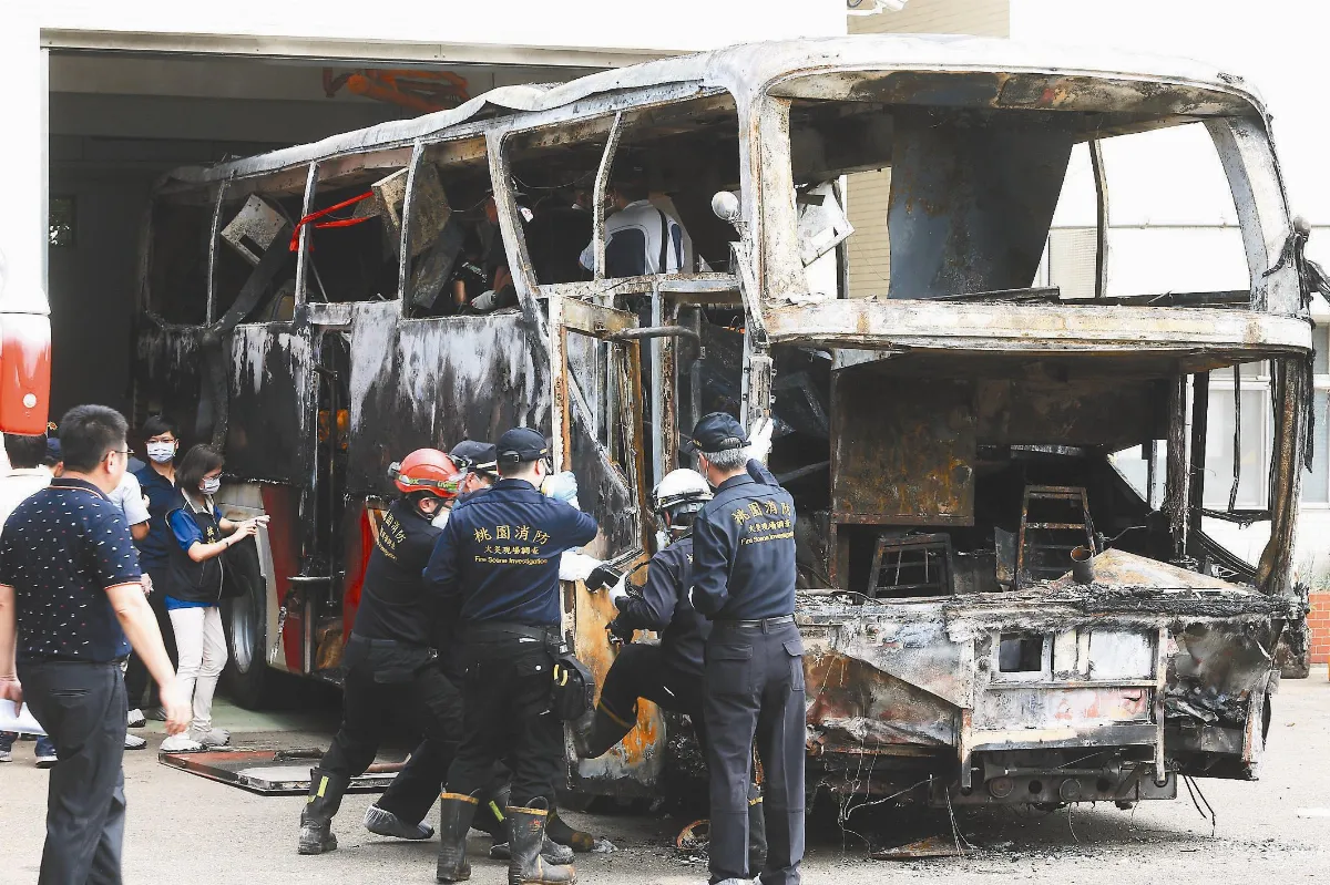 火燒車司機自焚亡 不起訴