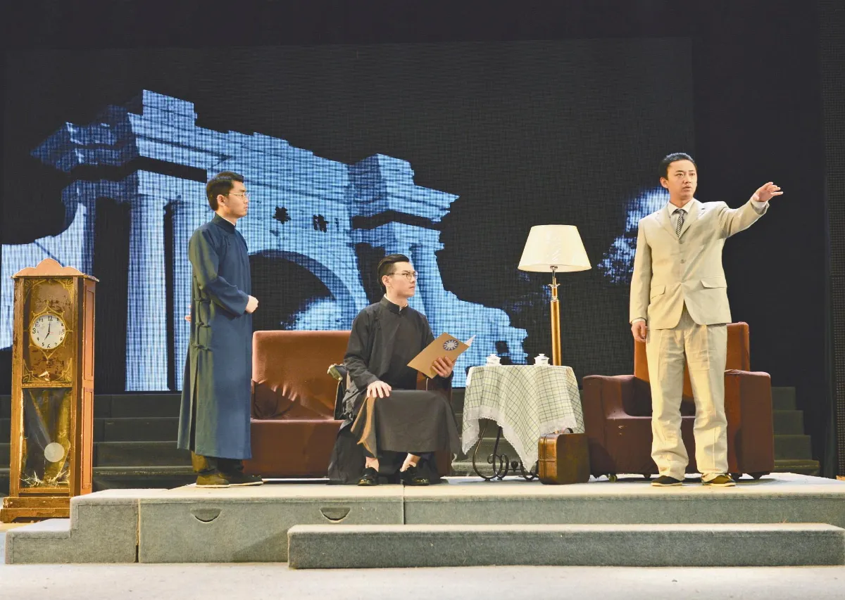 一代斯文梅貽琦 清大演出