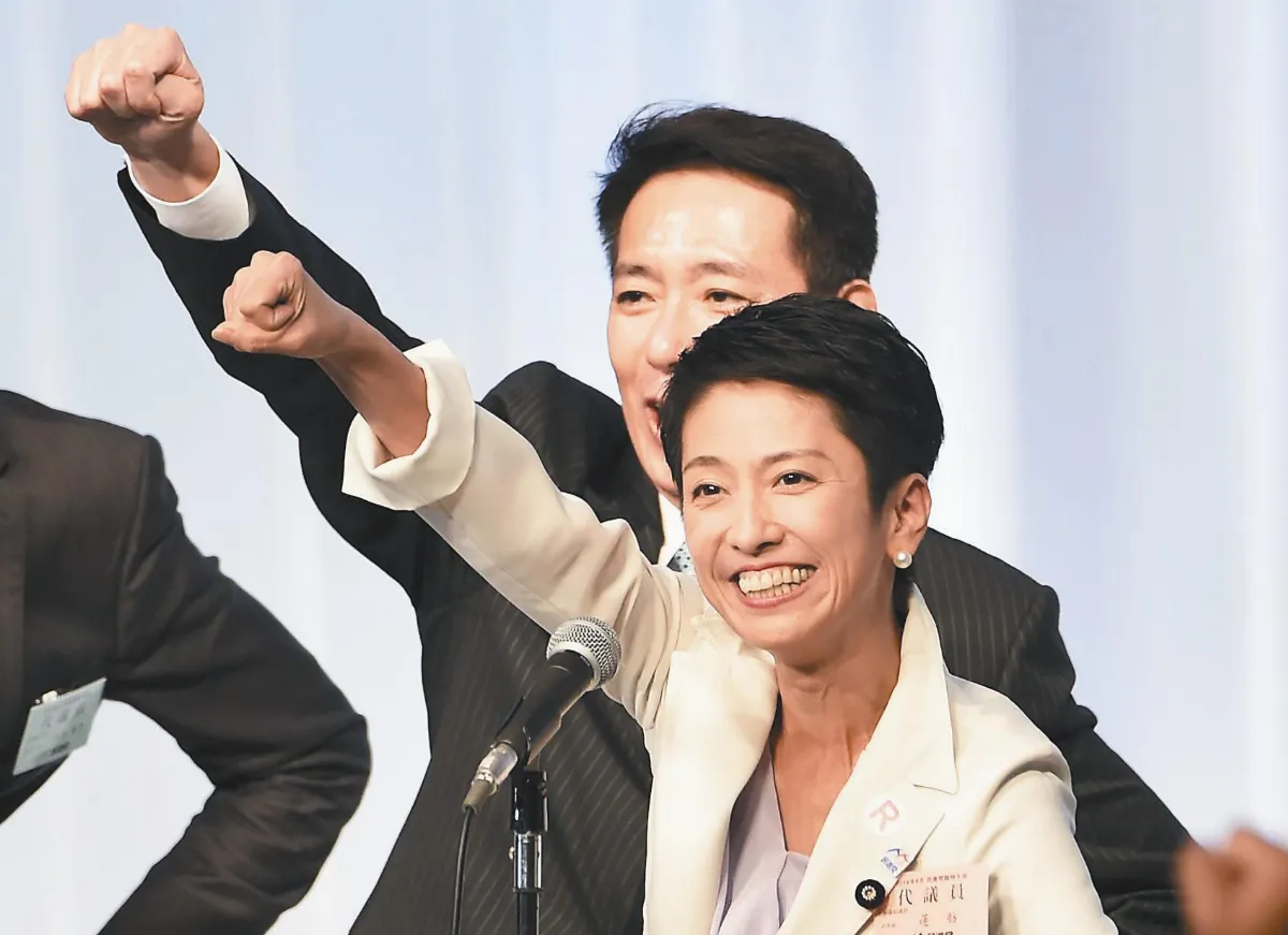 蓮舫當選日黨魁 談雙重國籍