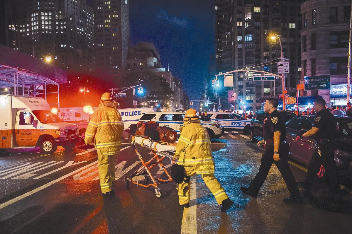 蓄意非恐攻 紐約曼哈頓驚爆