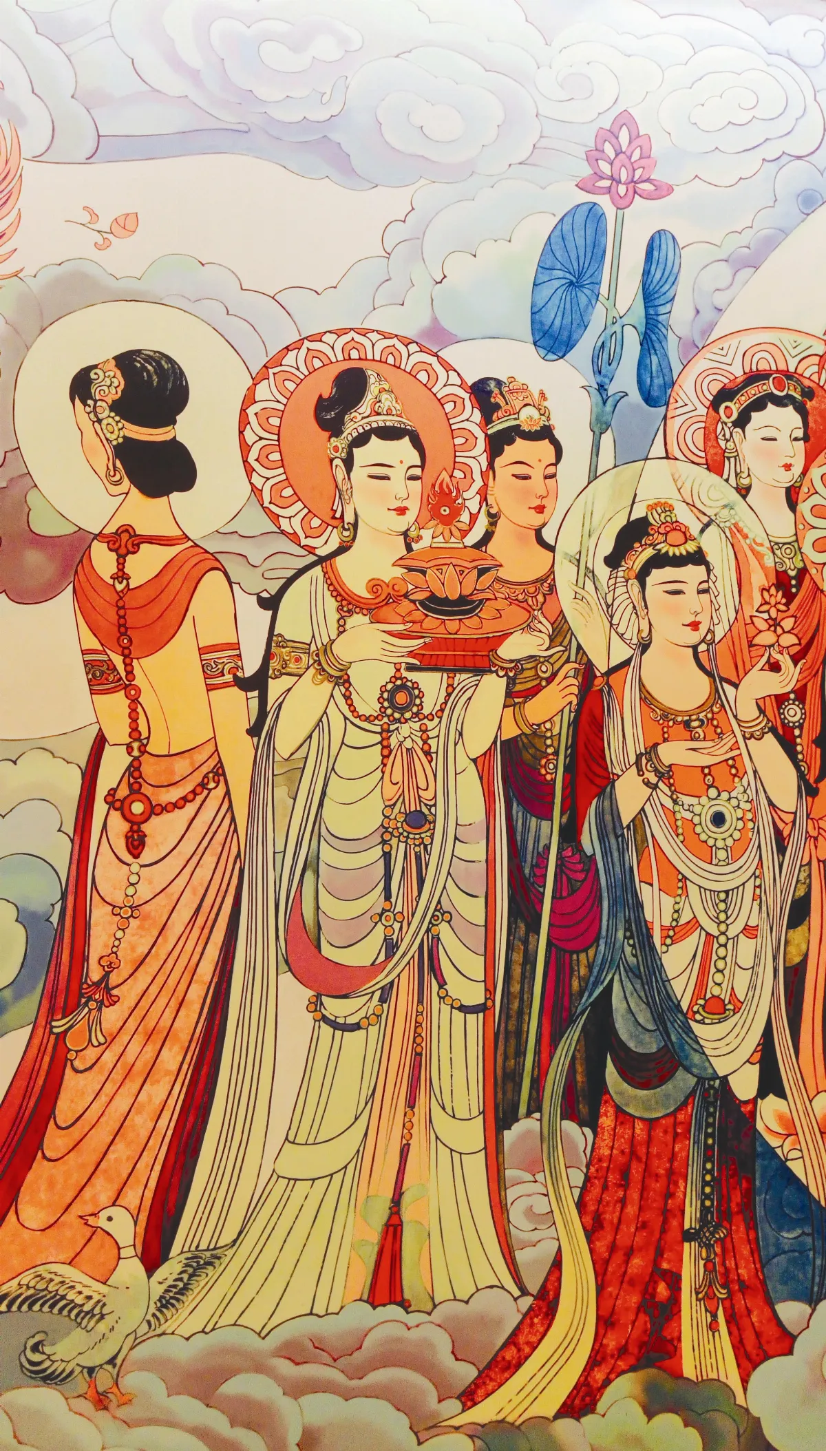 天女散花