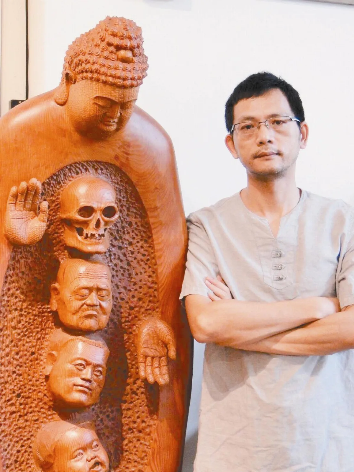 【林進昌木雕創作展】 俠客再現江湖