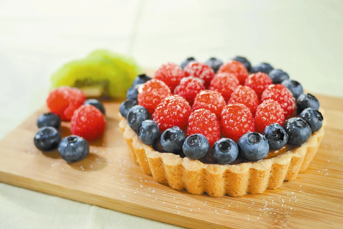 藍山炊煙 全素椰香覆盆子塔