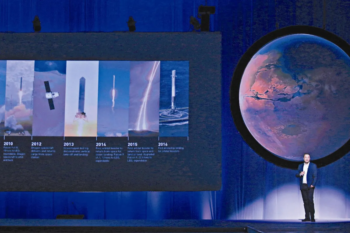 移居火星不是夢 SpaceX公布造城計畫