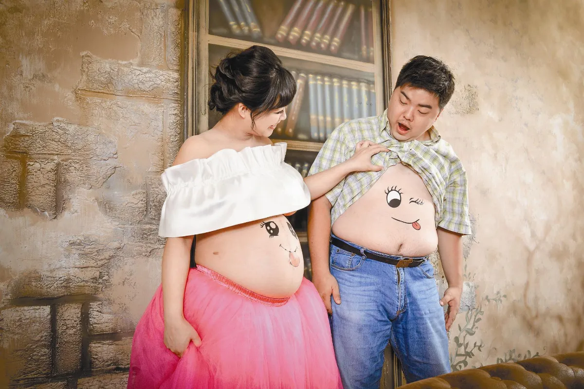 小四！  把拔愛你！