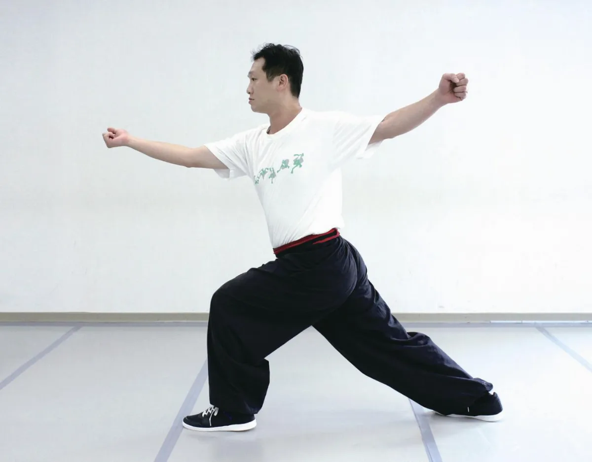 練身也練心 沉肩墜肘是武術的基本要求