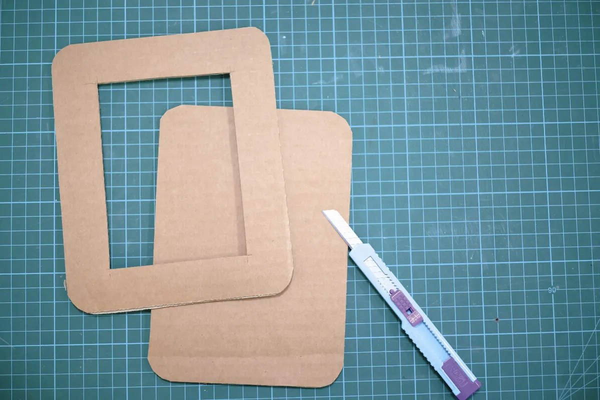 創意黏土教室 同色系漸層 黏土混色像框