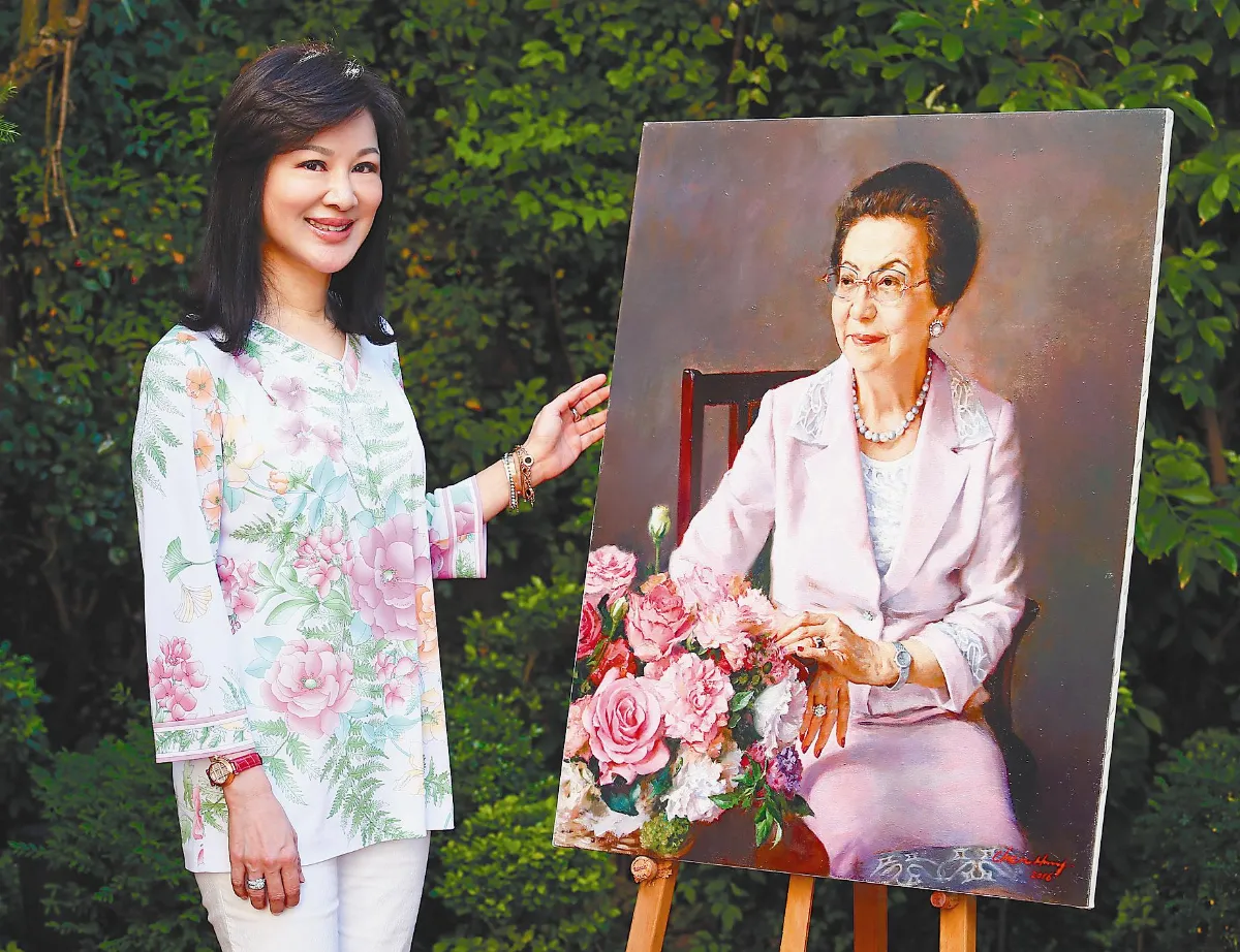 畫安倍之母 陳香吟：她充滿魅力