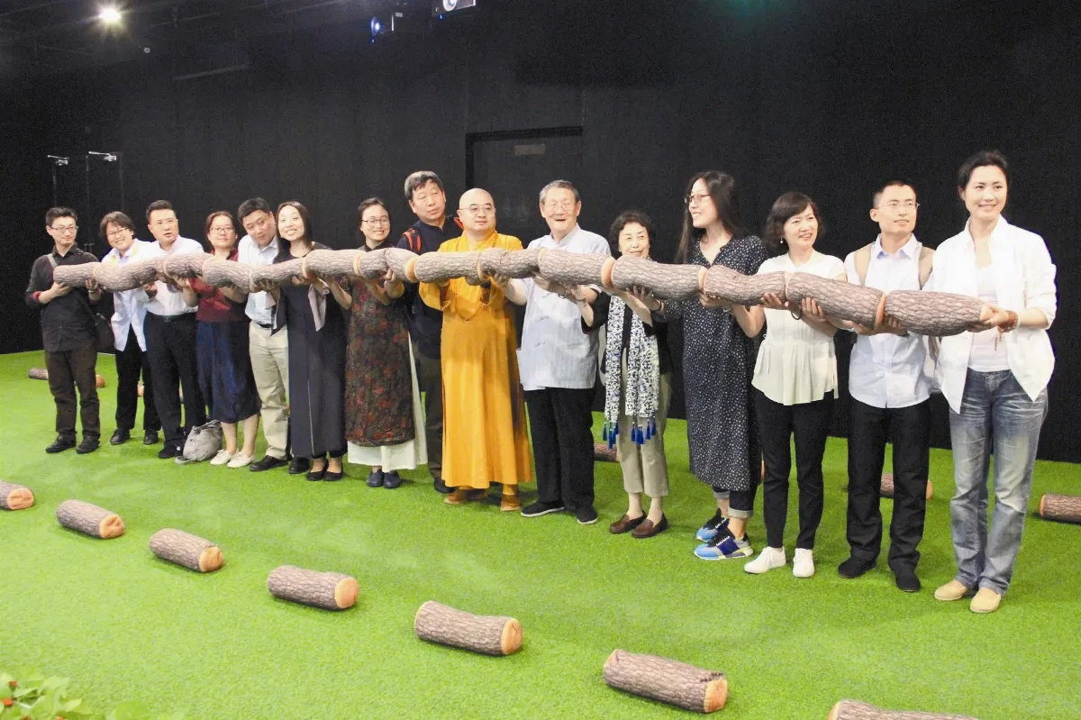樓宇烈訪佛館 讚歎人間佛教