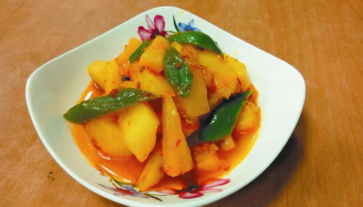 社區健康廚房 辣炒鳳梨