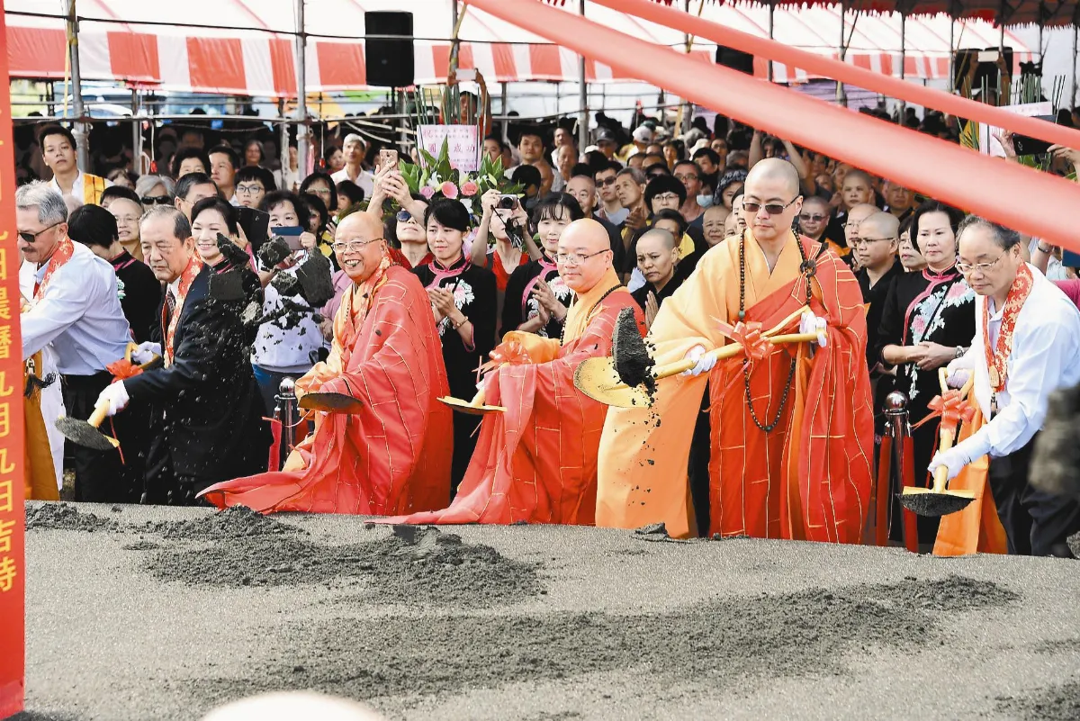 新惠中寺奠基 啟動弘法新紀元