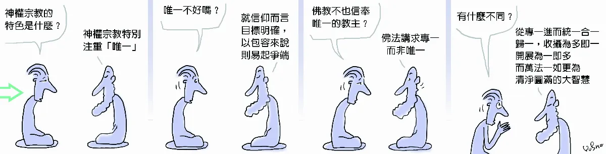 參禪參纏 唯一與專一
