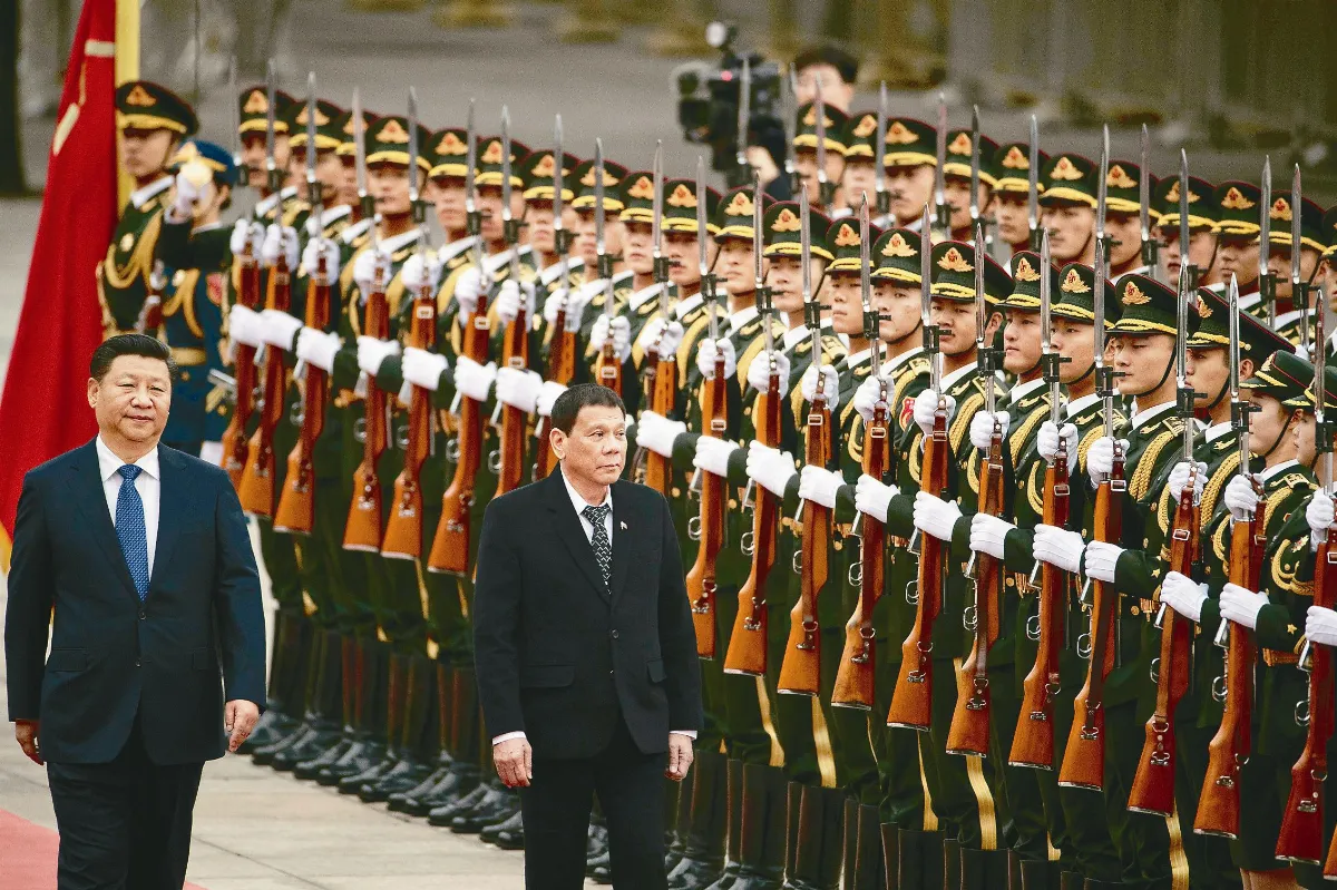 走親中路線 杜特蒂向美說再見