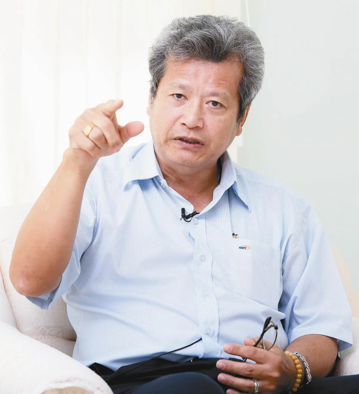 翁朝棟接掌中鋼 直升機式拔擢