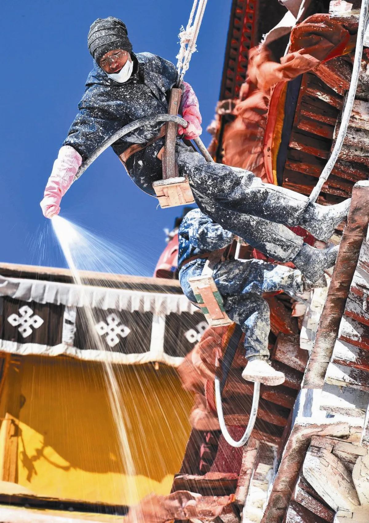 蜂蜜牛奶塗料 布達拉宮雪白祕密