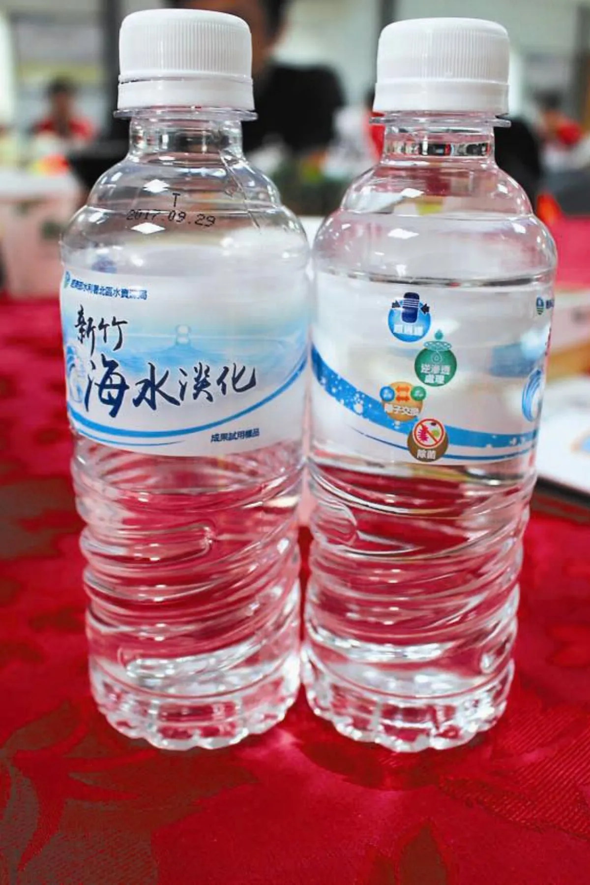 海水能喝 2萬瓶空前絕後