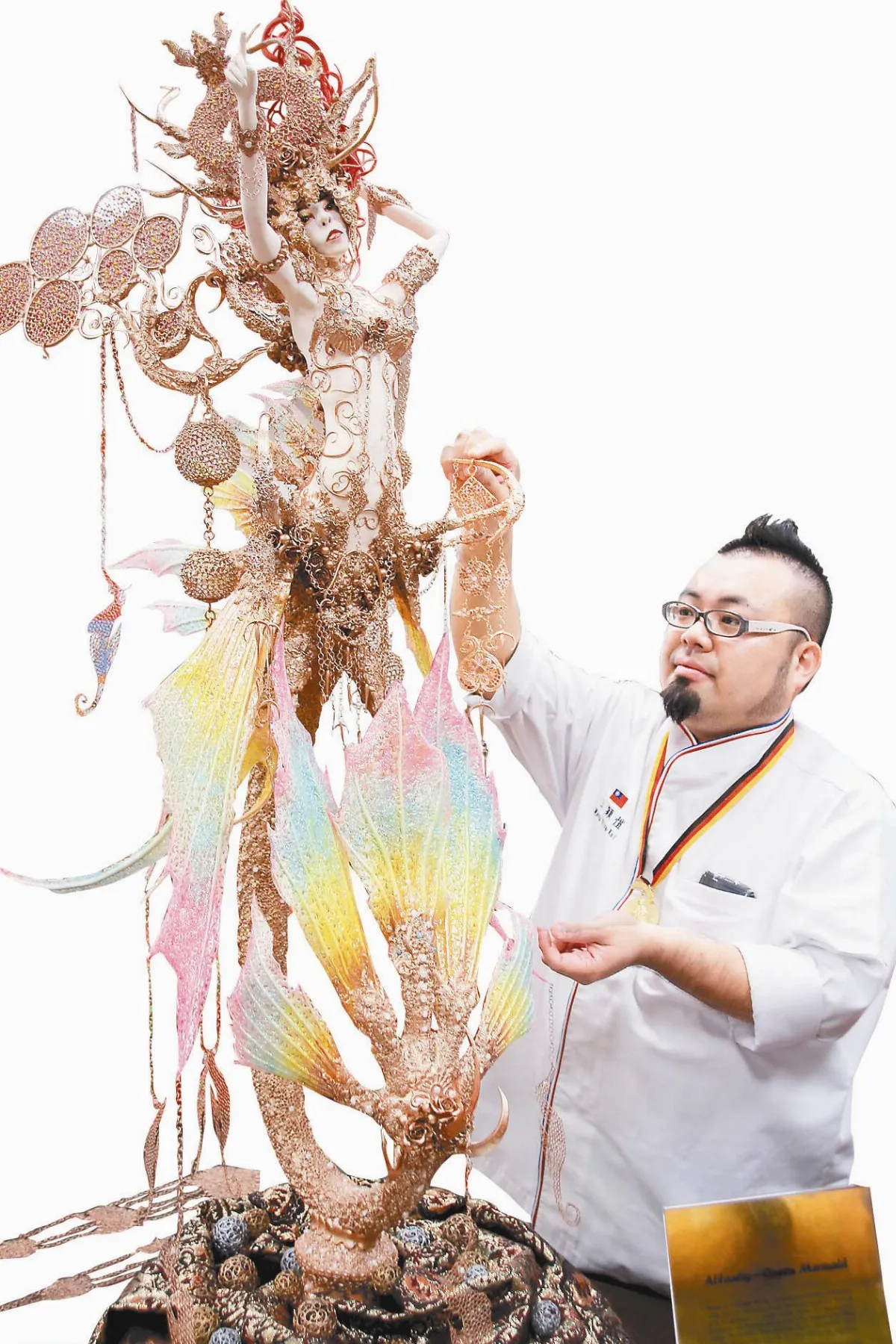 捏麵人闖廚藝賽 新手法奪金