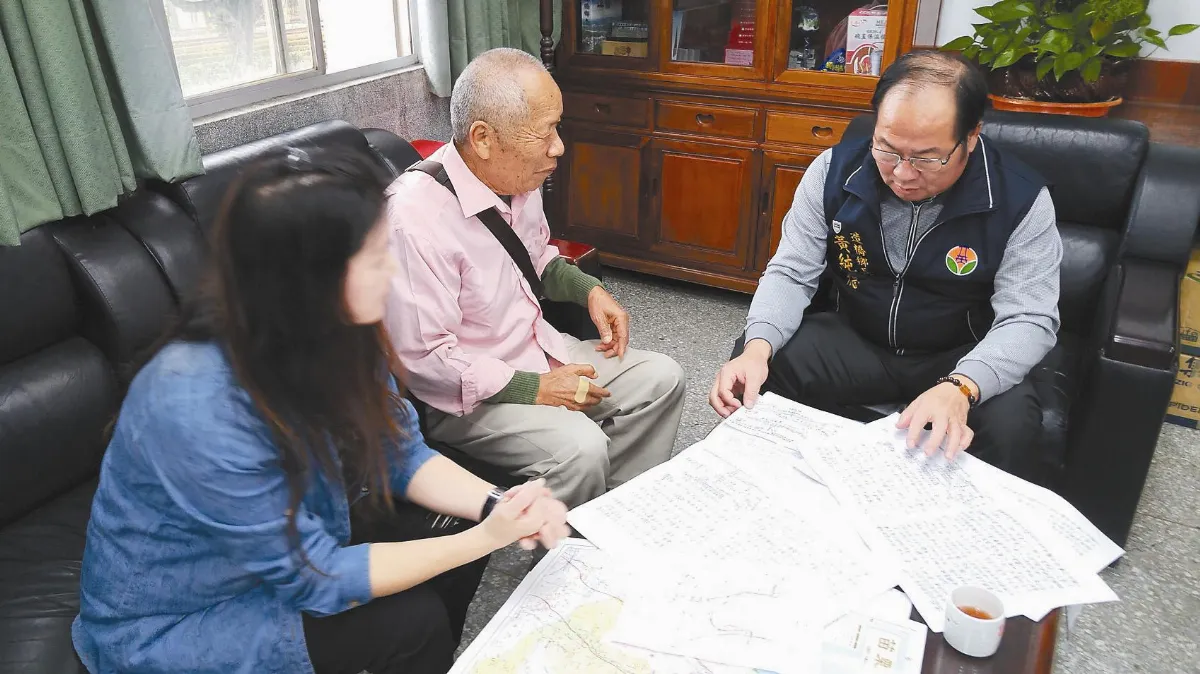 跨海尋根 他畫出70年前家鄉地圖