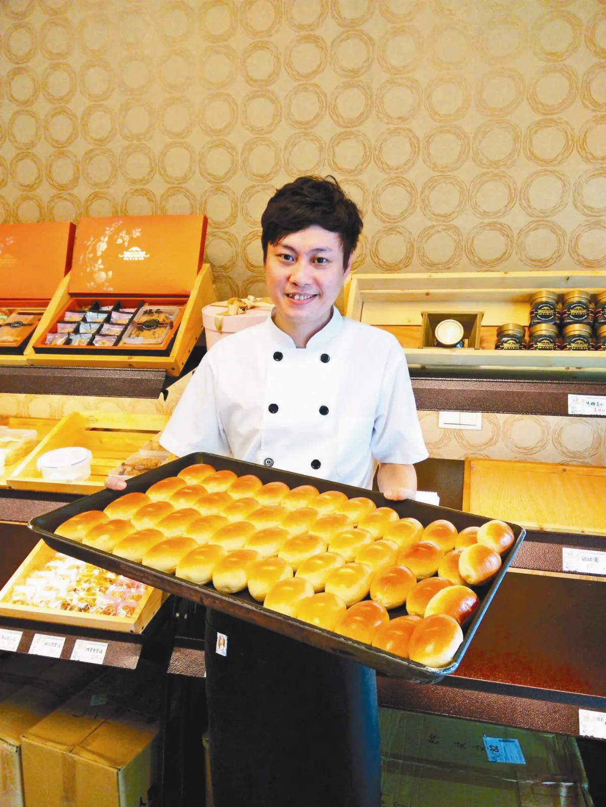 不開服飾店 許瀚文做良心烘培師