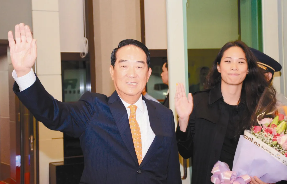 總統特使宋楚瑜 啟程出席APEC