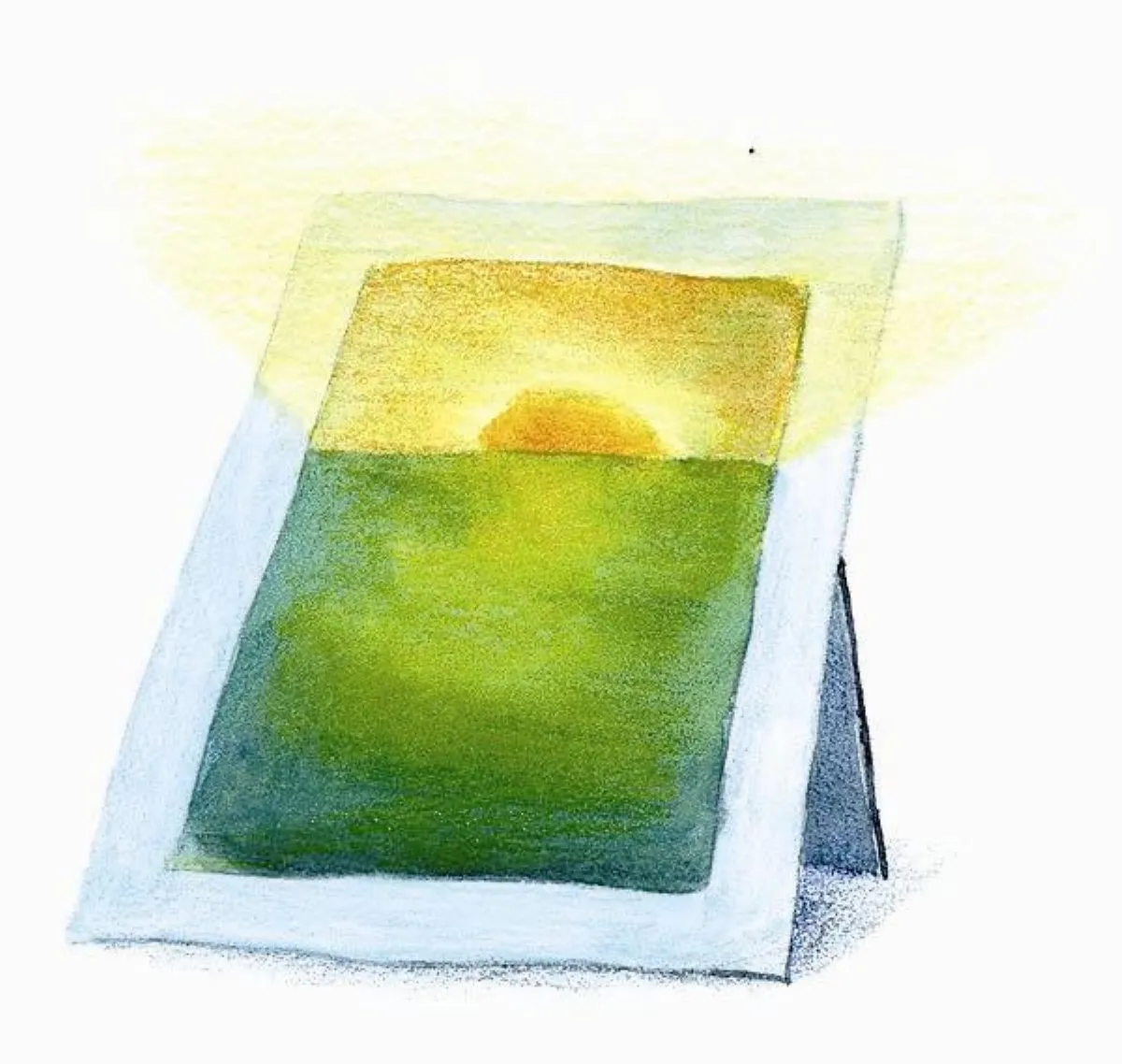 小小詩人  夕 陽