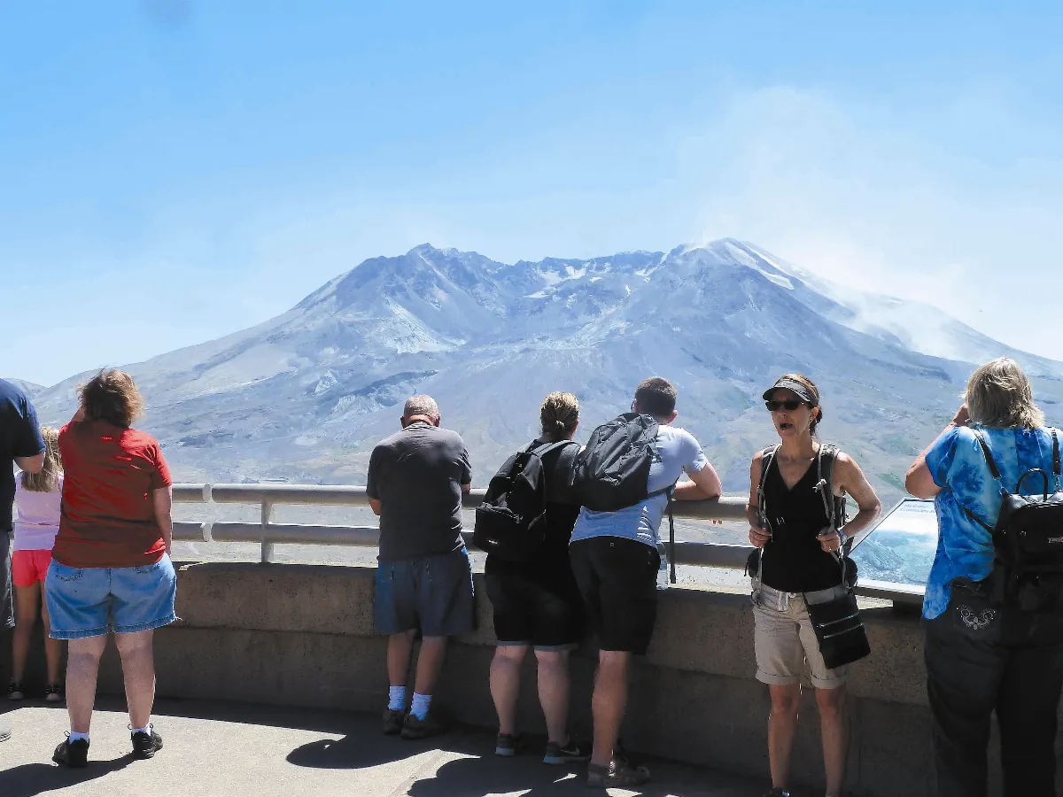 鏡頭下 聖海倫斯火山