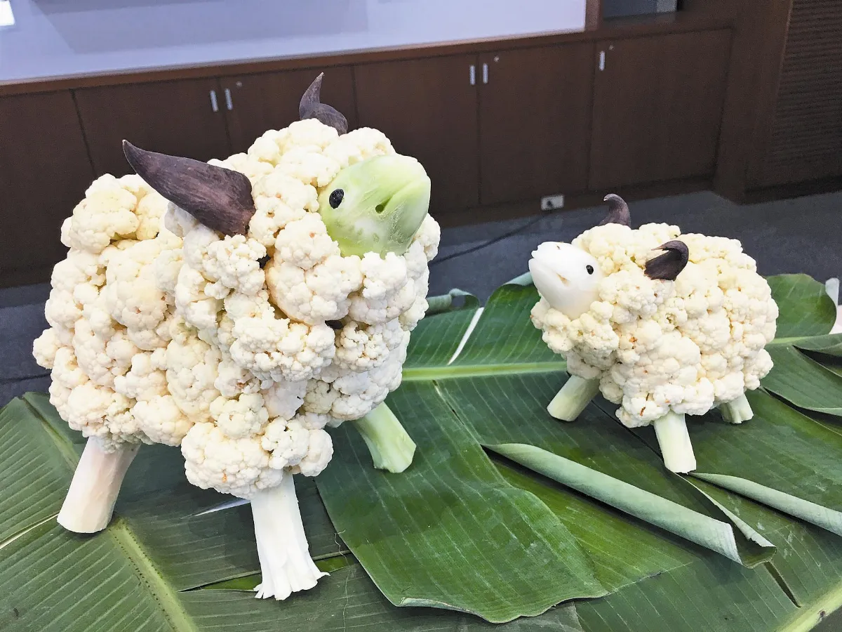 彩色花椰菜 可愛亮相