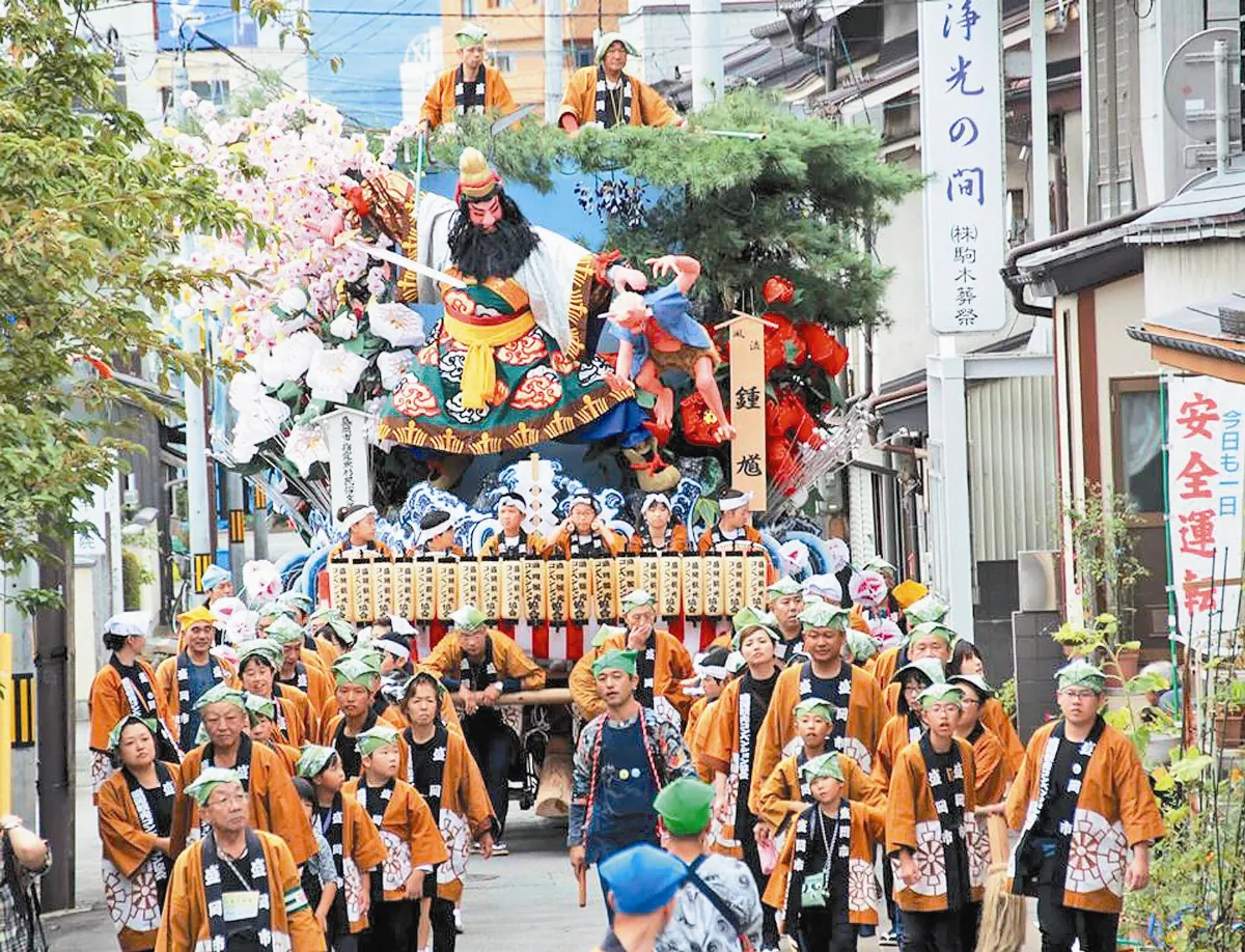 盛岡山車@花蓮  遊行金三角