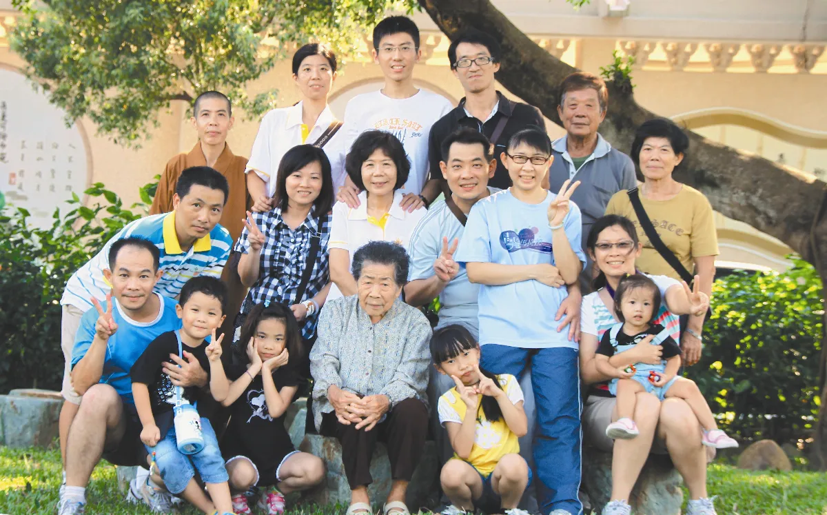 母親，來生讓我們成為同參道友