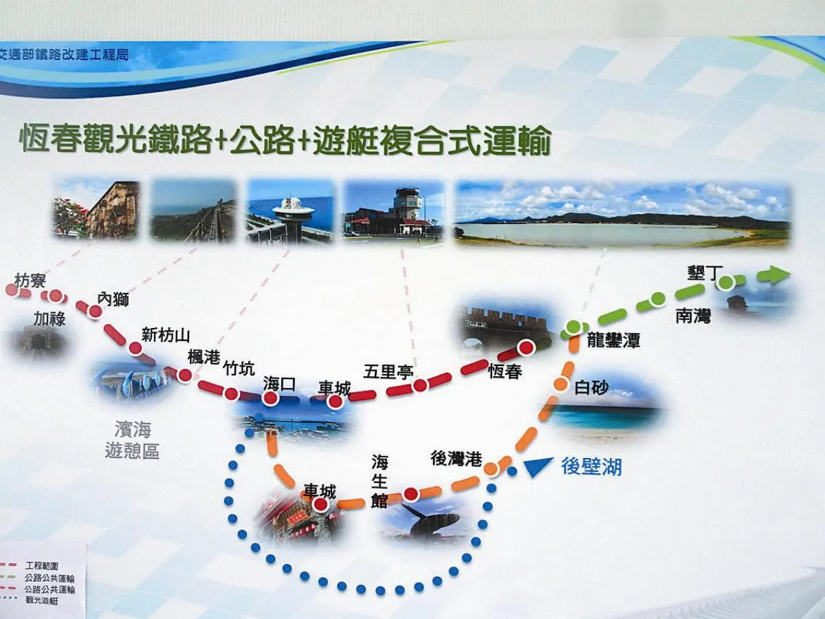 車站串聯社區 深度慢慢遊 南迴恆春支線 定調觀光鐵路